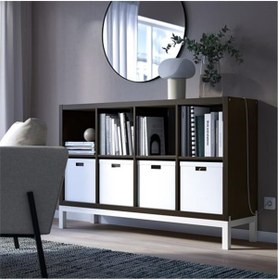 Resim IKEA Kallax Açık Raf Ünitesi 147x94 Cm 