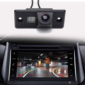 Resim HD Arka Görüş Kamera ile VW SKODA FABIA/SANTANA/POLO için Hareketli Kılavuz Çizgisi ve Park Monitörü, VW TIGUAN/TOUAREG/PASSA ile Uyumlu, Pil Olmadan 