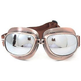 Resim Retro Vintage Motosiklet Gözlüğü Off-road Motokros Atv Pilot Spor Gözlüğü Snowboard Kayak Renk, 2024 Ping 