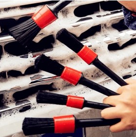 Resim Yenimiyeni 5 Li Oto Araç Araba Detaylı Temizlik Fırçası 