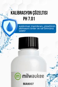 Resim Milwaukee Kalibrasyon Sıvısı Ph 7.01 230 ml Ma9007 