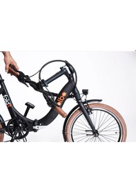 Resim Alba Fold E Std Katlanır Elektrikli Bisiklet Lcd Gösterge 36v 7,8ah Batarya V-fren Siyah 