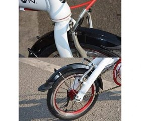 Resim Bisiklet Çamurluk 20 Inç 14 Inç Jant Uyumlu Ön Arka Takım Seti 