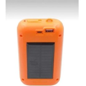 Resim Güneş Enerjili Power Bank Özellikli LED Işıldak El Feneri 