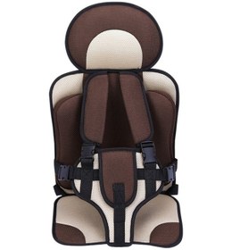 Resim Wholesale00 Araba Çocuk Koltuğu, Boy: 50x33x21cm, Kahve + Bej Renkli, Taşınabilir 