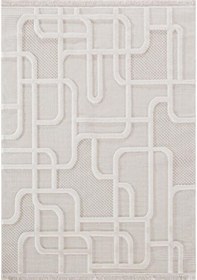 Resim Vivaldi Soho 1088 Krem İskandinav Serisi Salon Oturma Yatak Odası Halısı Krem 