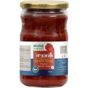 Resim EKOLOJİ MARKET Organik Glutensiz Domates Salçası Tuzsuz 650g 