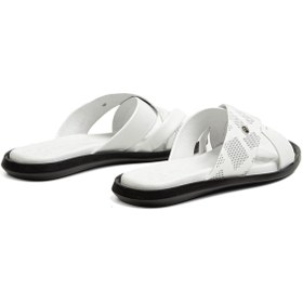 Resim Pierre Cardin ® | PC-7120 - 2162 Beyaz - Erkek Terlik 