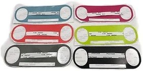 Resim Limentea Yeni Konsol Çıkartması PS Vita 2000 PSV 2000 için Konsol Arka Kapak Koruyucu Çıkartmalar Değiştirme (Siyah) 