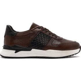 Resim Derimod Erkek Taba Bağcıklı Deri Casual Sneaker 25SFD603614 