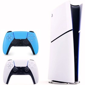 Resim Sony Playstation 5 Slim Digital 825 GB + 2. MAVİ Dualsense EN YENİ VERSİYON CFI-2116 İthalatçı Garantili 