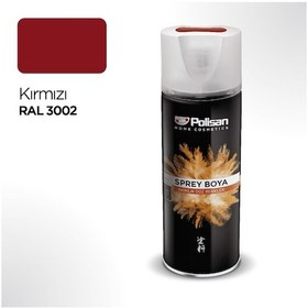 Resim Polisan Akrilik Kırmızı Sprey Boya 400 ml - RAL 9004 