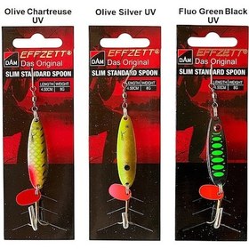 Resim Dam Effzett Standard Spoon Slim 4.5cm 8gr Kaşık 