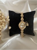 Resim Çelik Charmlı gold saat 