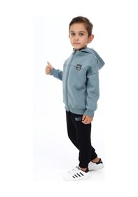 Resim Toontoy Kids Toontoy Erkek Çocuk Nakışlı Eşofman Takım Mavi 