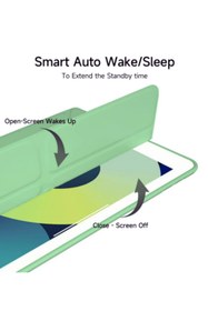Resim Fuchsia 10.2 (8.Nesil-9.Nesil) Uyumlu Kalemlikli Premium Standlı Katlanabilir Uyku Modu Özellikli 