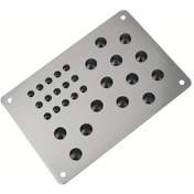 Resim Hightower Siyah+açık Beyren Evrensel Araç Tabanlık Kaymaz Ped Halı Patch İç Aksesuar Topuk Koruma 