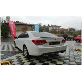 Resim Carub Carpi Cruze Bagaj Üstü Spoiler 120 Cm Bagaj Çıtası Piano Black 