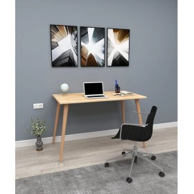 Resim Wood Face Rixy Doğal Ahşap Çalışma Masası Doğal 116 x x 60 cm 