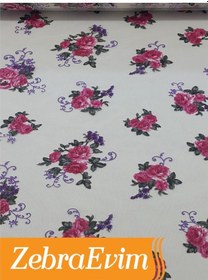 Resim Çift Mekanizmalı Yakma Tül Stor Zebra Perde Etek Dilim (163283879) Ekru 10 x 200 Boncuklu Standart 