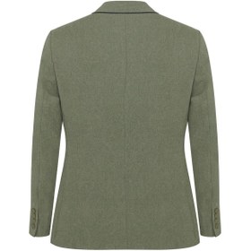 Resim Plus Scorpion Erkek Slim Fit Blazer Ceket Tek Düğmeli Çift Yırtmaçlı Torba Cepli Yarım Astarlı 