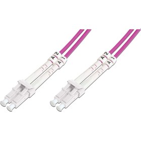 Resim evimdeyokyok Beek Lc-lc Fiber Optik Patch Kablo, Multimode Om 4 50/125 Duplex, 3.0mm, Lszh, 7 Metre Tdrtr 