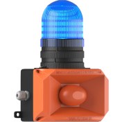 Resim Mesan LED Multifonksiyon 43 Ses Siren MS 232 Mavi 12-60VAC/DC 