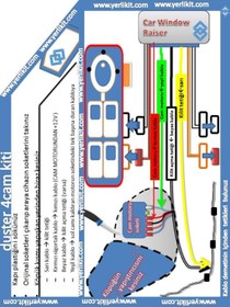 Resim Yerlikit DUSTER 4 CAM MODÜLÜ (ESKİ vERSİYON) uyumlu 