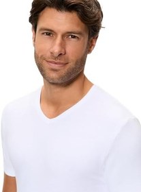 Resim Abanderado Termal Algodón Invierno Cuello Uve Termal iç çamaşırı – Üst parçalar. Erkek 