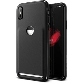 Resim VRS Design iPhone X Damda Fit Kılıf Black 