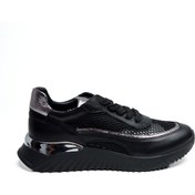 Resim Derinet Comfort Taban Fileli Hakiki Deri Kadın Sneaker 