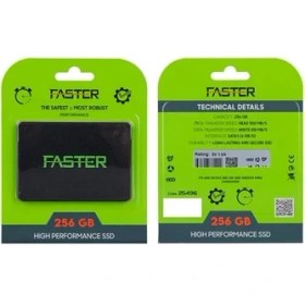 Resim Faster FS-256 SATA3 256 GB SSD 550 MB/s Okuma 510 MB/s Yazma Hızlarıyla Harddisk 