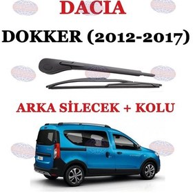 Resim Dacia Dokker Arka Silecek Kolu+Silecek Süpürgesi 