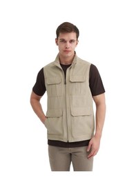 Resim Cazador Erkek Avcı Yeleği Caz 1012 Bej 