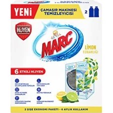 Resim Marc ( 5 Adet ) Marc Çamaşır Makinesi Temizleyici Limon 2 x 250 ml 