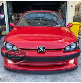 Resim Peugeot 106 1991-2004 Uyumlu Üniversal Laguna Lip Esnek Ön Lip 2 Parça Tampon Altı Dil Karlık Ön Ek 00 Şüscaroto Aksesuar 