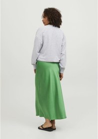 Resim Jack & Jones Kadin Midi Boy Saten Etek - Kimmie 12250268 Medium Green Yeşil 