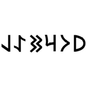 Resim Göktürkçe Yurdal İsmi Yazı Sticker Yükseklik 5 Cm 