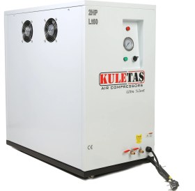 Resim Kuletaş Kabinli Ultra Sessiz Kompresör 60 Litre 2 Hp 