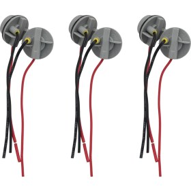 Resim Gemstone 6pcs 1156 BAY15D Lamba Tutucu Ampuller P21/5W Adaptör Taban Soket Konnektörü Plastik Araç Aksesuarları Fren Lambası Için (Yurt Dışından) 