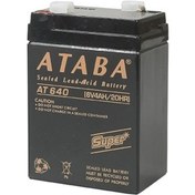 Resim Ataba At-640 6V 4 Düz Akü Wbd 