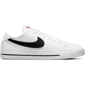 Resim Nike Court Legacy Cnvs Erkek Beyaz Tenis Ayakkabı Cw6539-101 