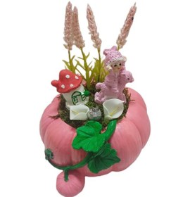 Resim Neolife Yeni Doğan Kız Bebek Aramıza Hoş Geldin Hediyesi Kabak Teraryum 