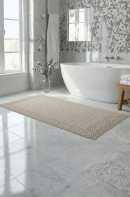 Resim Aflora Vizon Ayak Havlusu - 60x130Cm, 690Gr,%100 Pamuk, Spa Ve Otel Banyo Paspası, Günlük Kullanıma Uygun 