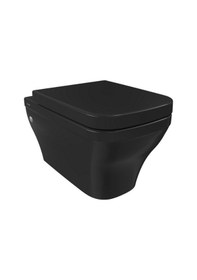 Resim Bocchi Firenze Rimless Asma Klozet, Parlak Siyah 