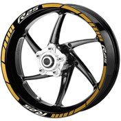 Resim Deeb Yamaha R25 Jant Şeridi Sarı Beyaz Model X N11.77096 