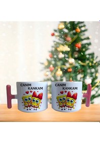 Resim Canım Kankam Porselen Fincan Takımı 003 Beyaz 