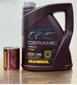 Resim Mannol 5W-30 Energy 7726 Motor Yağı Ve Motor Flush 3 ML Motor İç Temizleyici Katkısı 