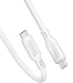 Resim DuraSync USB-C to USB-C 60W Hızlı Şarj ve 480mb\u002Fs Data Hızı Kablo (1.5 M) C11C1 Beyaz- 000CA25703 