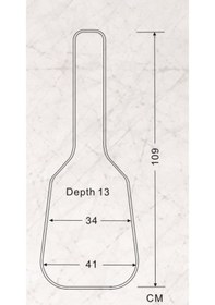 Resim Valencia Dgb1680 Akustik Gitar Softcase Gigbag 